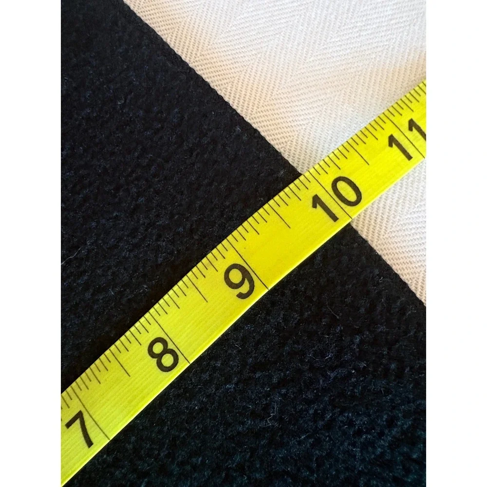 Polo Ralph Lauren Black Fleece Scarf Red‎ Pony Logo Made in USA 90s vintage
